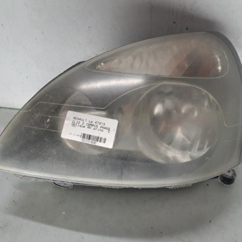 Optique avant principal gauche (feux)(phare) RENAULT CLIO 2 CAMPUS