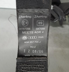 Ceinture avant gauche VOLKSWAGEN POLO 4 Photo n°3