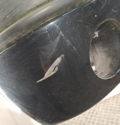 Pare choc avant RENAULT TWINGO 1 Photo n°3