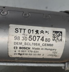 Demarreur PEUGEOT 2008 1 Photo n°4