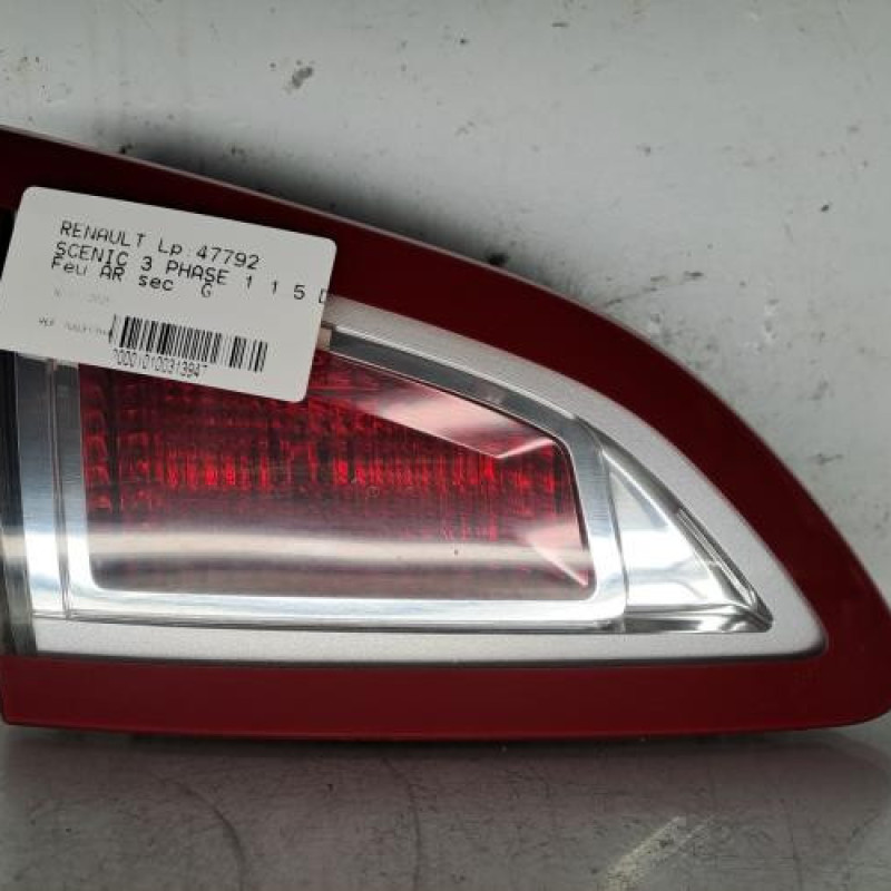 Feu arriere secondaire gauche (feux) RENAULT SCENIC 3