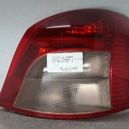 Feu arriere principal droit (feux) TOYOTA YARIS 2