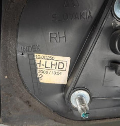 Retroviseur droit TOYOTA YARIS 2 Photo n°4