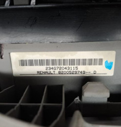 Air bag conducteur RENAULT TWINGO 2 Photo n°3