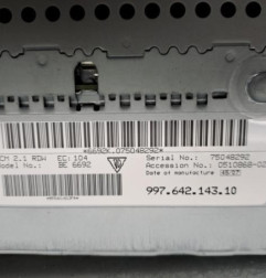 Autoradio d'origine PORSCHE 911 5 997 Photo n°4