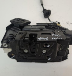 Serrure arriere gauche VOLKSWAGEN POLO 5 Photo n°3