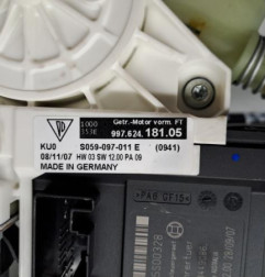 Leve vitre electrique avant gauche PORSCHE 911 5 997 Photo n°5