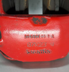 Etrier arriere gauche (freinage) PORSCHE 911 5 997 Photo n°4