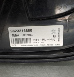 Feu arriere principal gauche (feux) PEUGEOT 208 2 Photo n°5