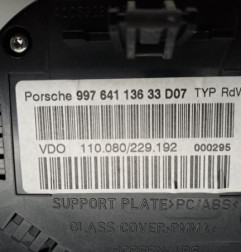 Compteur PORSCHE 911 5 997 Photo n°4