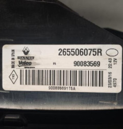 Feu arriere secondaire droit (feux) RENAULT MEGANE 4 Photo n°4