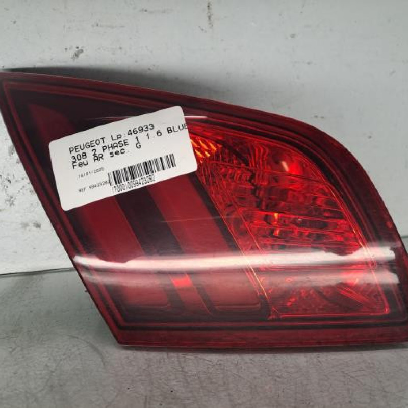 Feu arriere secondaire gauche (feux) PEUGEOT 308 2