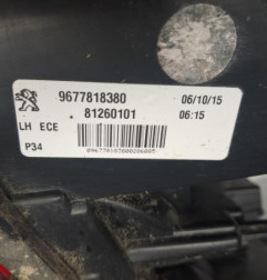 Feu arriere secondaire gauche (feux) PEUGEOT 308 2 Photo n°4