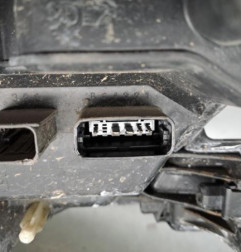 Optique avant principal droit (feux)(phare) RENAULT LAGUNA 3 Photo n°4