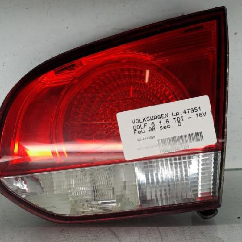 Feu arriere secondaire droit (feux) VOLKSWAGEN GOLF 6