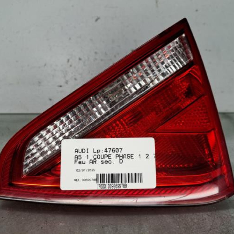 Feu arriere secondaire droit (feux) AUDI A5 1