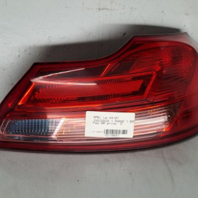Feu arriere principal droit (feux) OPEL INSIGNIA 1