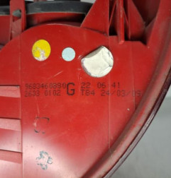 Feu arriere principal gauche (feux) PEUGEOT 3008 1 Photo n°4