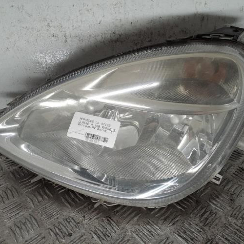 Optique avant principal gauche (feux)(phare) MERCEDES CLASSE A 168