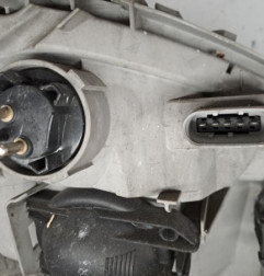 Optique avant principal gauche (feux)(phare) MERCEDES CLASSE A 168 Photo n°4