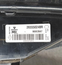 Feu arriere secondaire gauche (feux) RENAULT MEGANE 4 Photo n°4