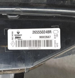 Feu arriere secondaire gauche (feux) RENAULT MEGANE 4 Photo n°5