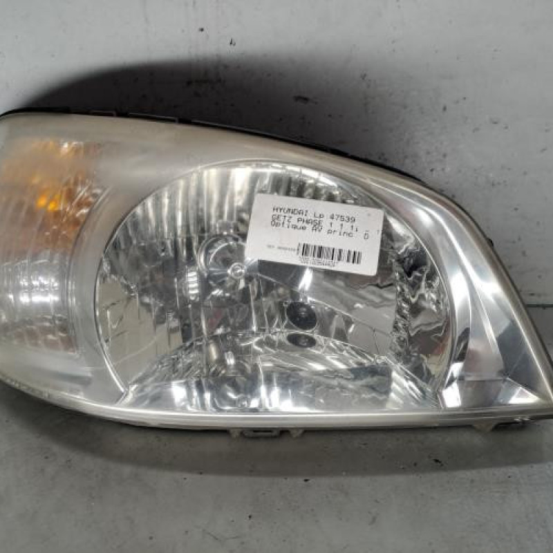 Optique avant principal droit (feux)(phare) HYUNDAI GETZ