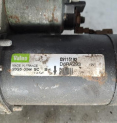 Demarreur OPEL MERIVA A Photo n°4