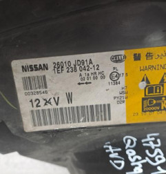 Optique avant principal droit (feux)(phare) NISSAN QASHQAI 1 Photo n°6