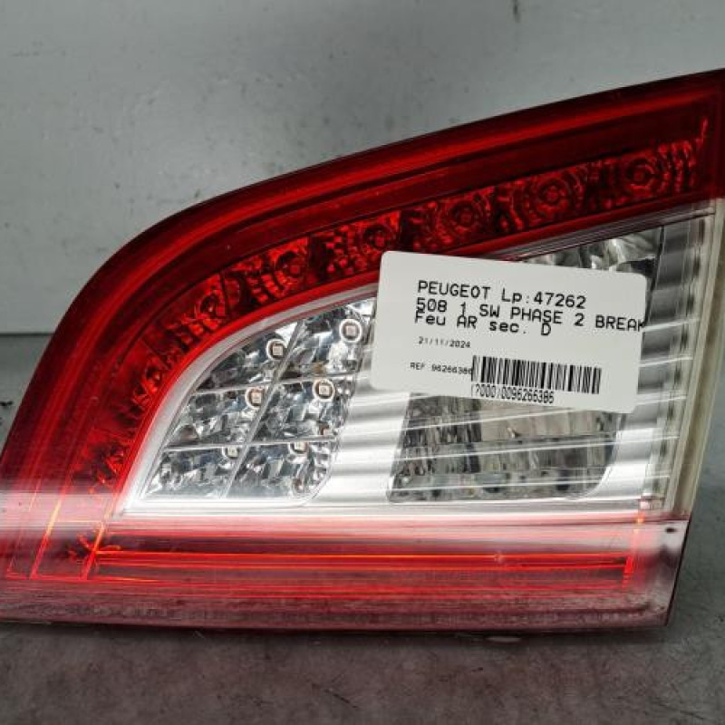 Feu arriere secondaire droit (feux) PEUGEOT 508 1 SW