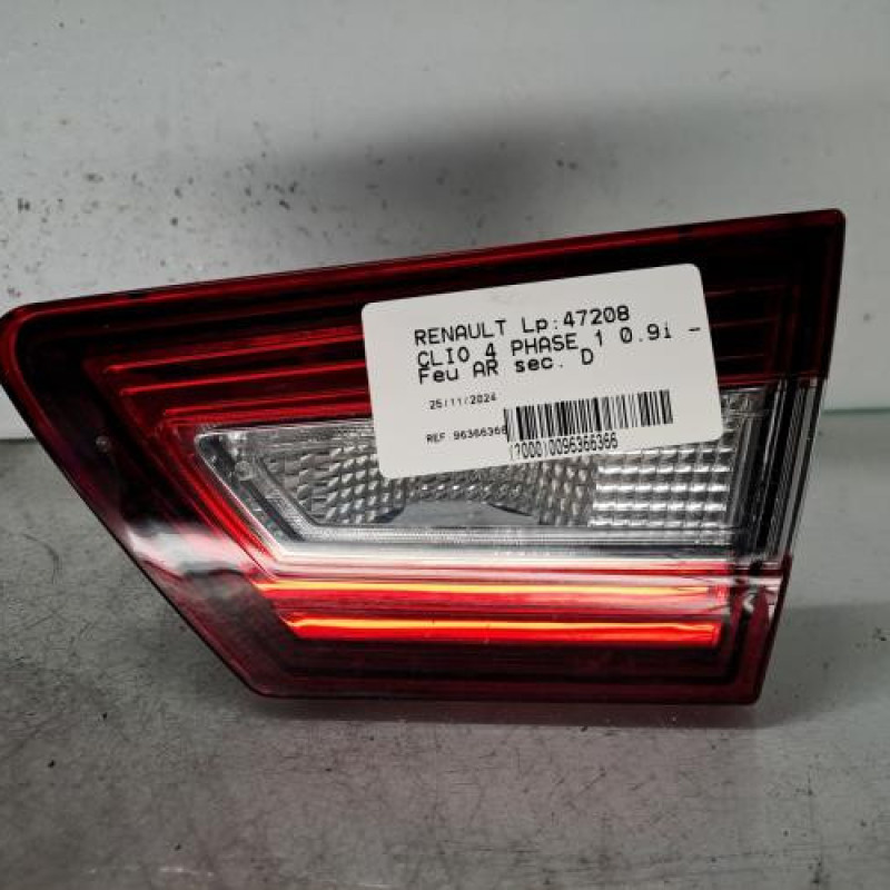 Feu arriere secondaire droit (feux) RENAULT CLIO 4