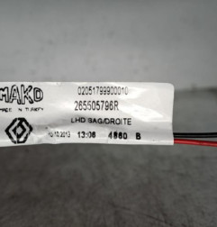 Feu arriere secondaire droit (feux) RENAULT CLIO 4 Photo n°4