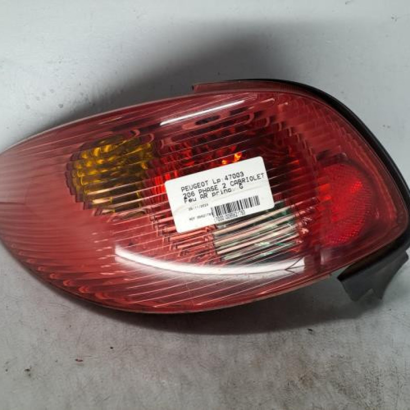 Feu arriere principal gauche (feux) PEUGEOT 206