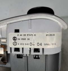 Commande de phare MERCEDES CLASSE C 203 Photo n°4