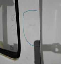 Porte avant gauche FIAT DUCATO 2 Photo n°4