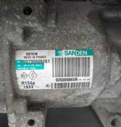 Compresseur clim NISSAN QASHQAI 1 Photo n°3