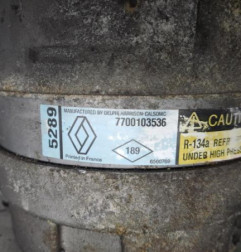 Compresseur clim RENAULT MEGANE 1 Photo n°3