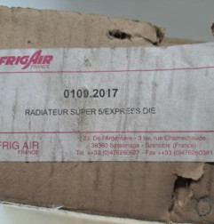 Radiateur eau RENAULT SUPER 5 Photo n°4