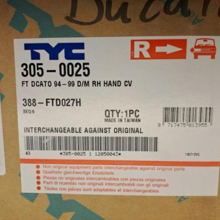 Retroviseur droit FIAT DUCATO 2 Photo n°1