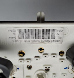 Commande chauffage RENAULT TRAFIC 2 Photo n°3