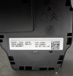 Commande autoradio CITROEN DS5 Photo n°3