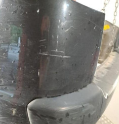 Pare choc arriere PEUGEOT 207 Photo n°1