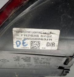 Feu arriere principal droit (feux) RENAULT CLIO 4 Photo n°5