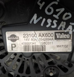 Alternateur NISSAN MICRA 3 Photo n°4