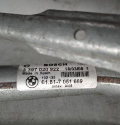 Moteur essuie glace avant BMW X3 E83 Photo n°4