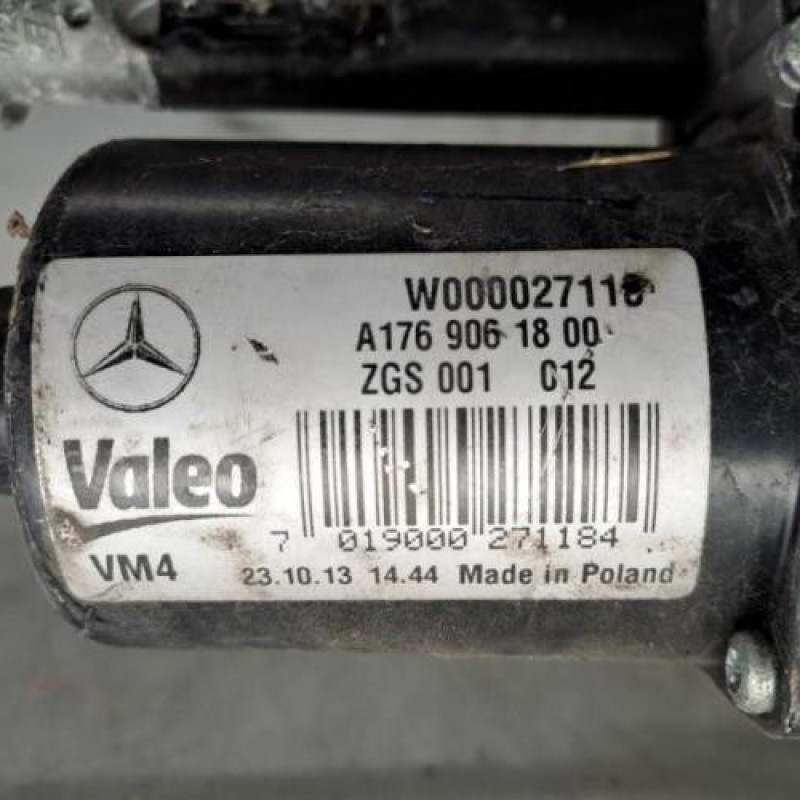 Moteur essuie glace avant MERCEDES CLASSE A 176
