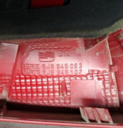 Feu arriere secondaire gauche (feux) SEAT IBIZA 4