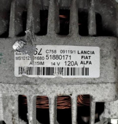 Alternateur FIAT PANDA 3 Photo n°4