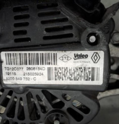 Alternateur RENAULT MEGANE 3 Photo n°1