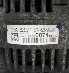 Alternateur PEUGEOT 308 2